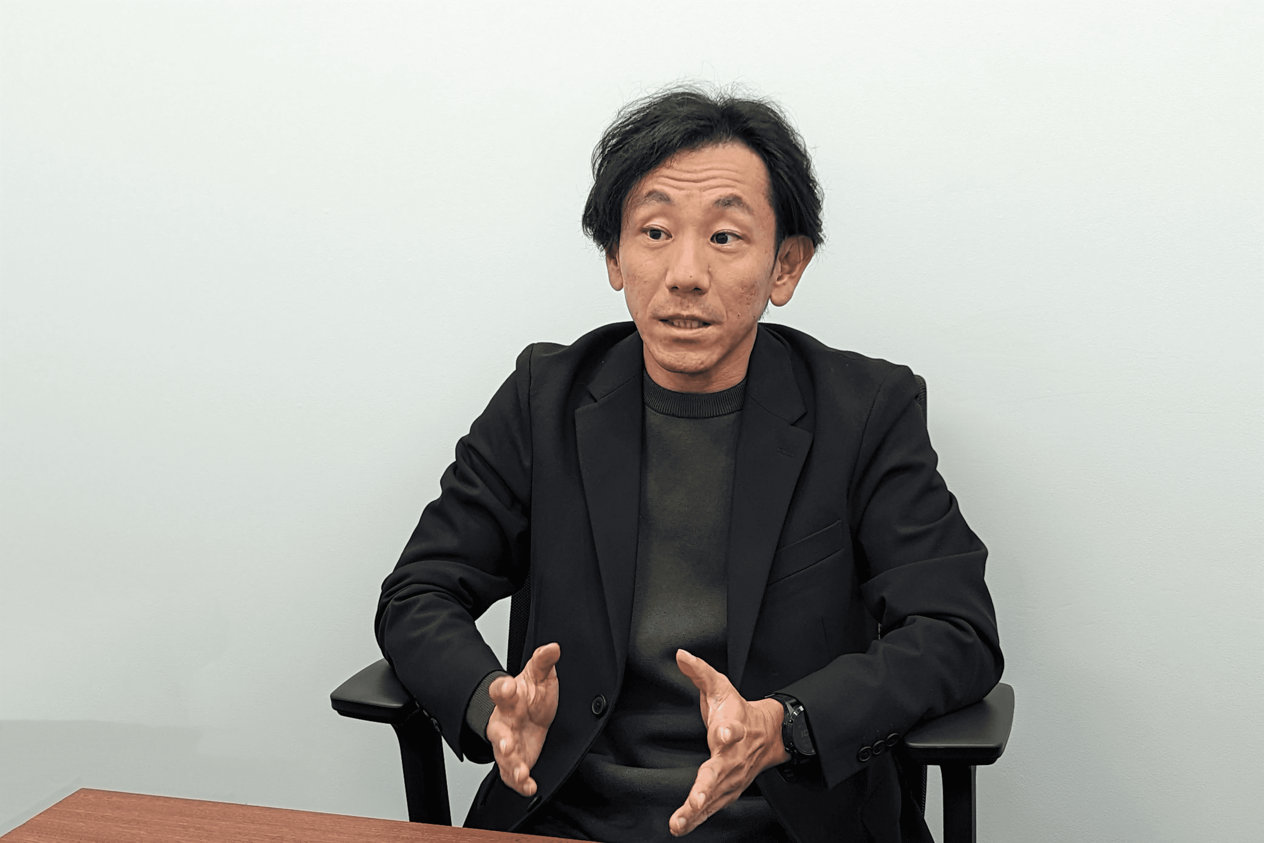 大岩正治さまが、Smart Kujiのインフラとセキュリティ対策について説明している様子