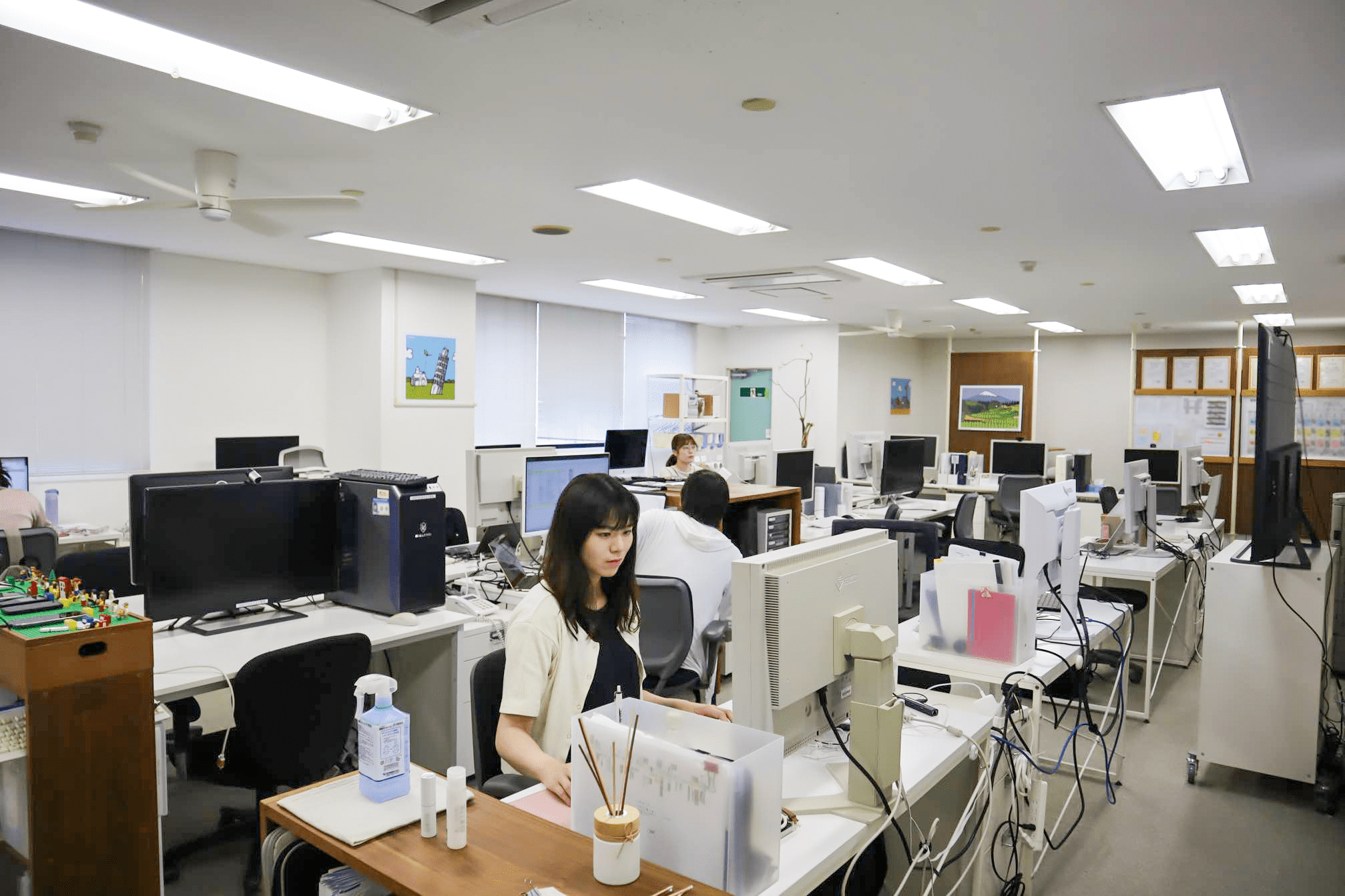 ネクストページ様の事務所の様子